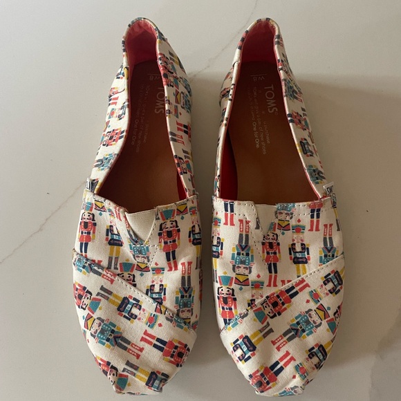Tom’s Nutcracker Alpargata Slip On - Size 8 - Picture 1 of 8